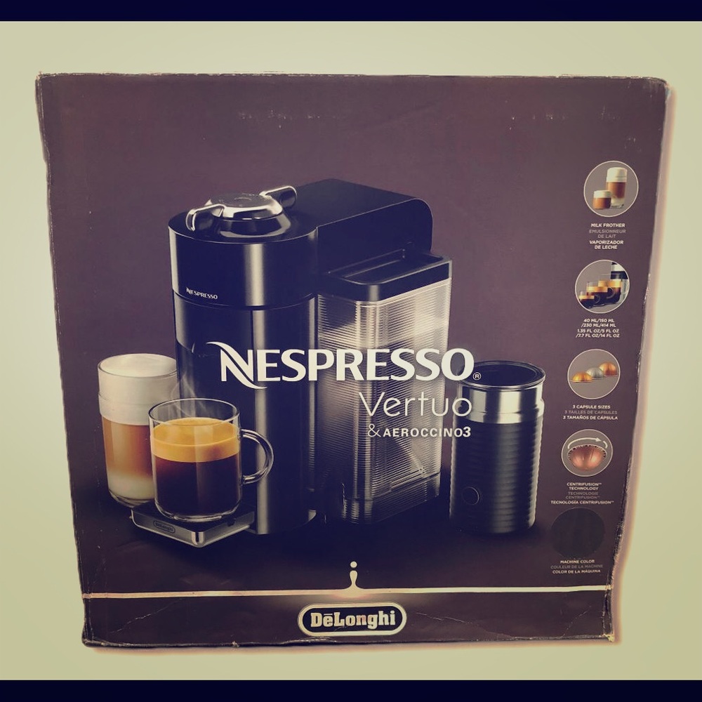 Nespresso vertuo & Milk Frother (BRAND NEW INBOX)